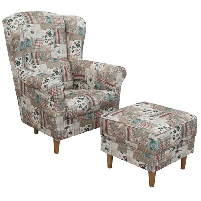 Kreslo ASTRID patchwork Viorica 1