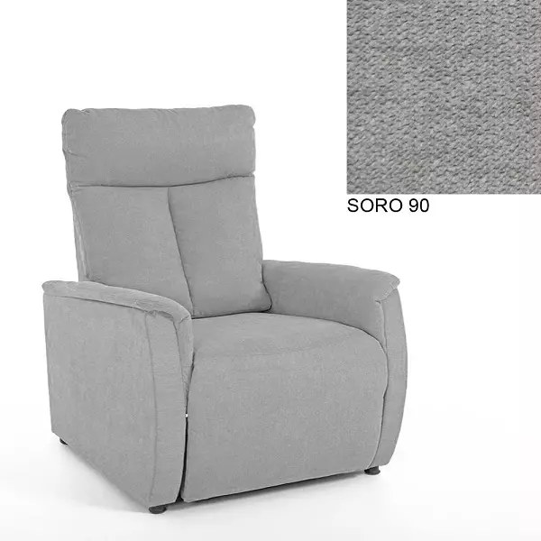 Kreslo AVA TAPIO XXL Soro 90 sivá