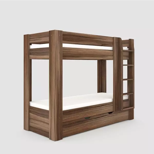 Poschodová posteľ REA PIKACHU pravá orech rockpile