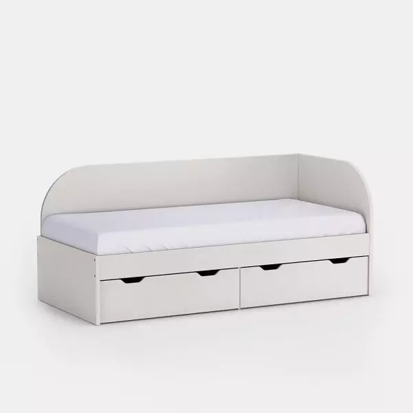 Posteľ REA GARY pravá 90x200 cm cashmere