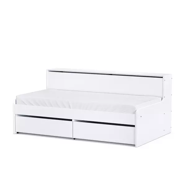 Posteľ REA CROBAT 3 s čelami biela