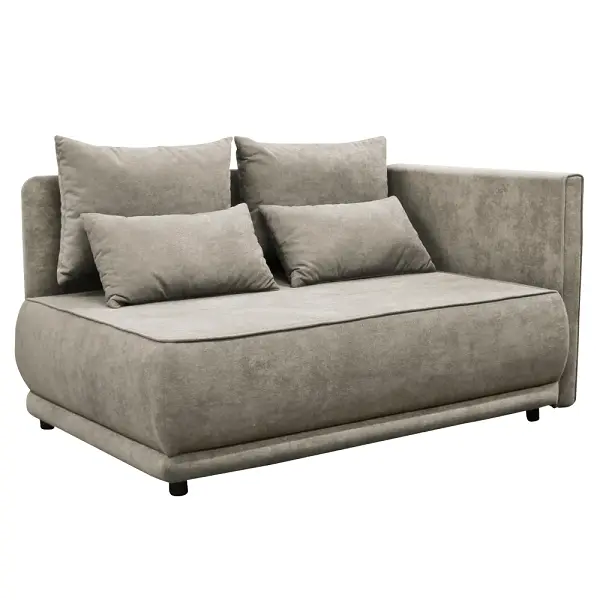 Pohovka LIAMI pravá látka Gerra 15 taupe béžovosivá