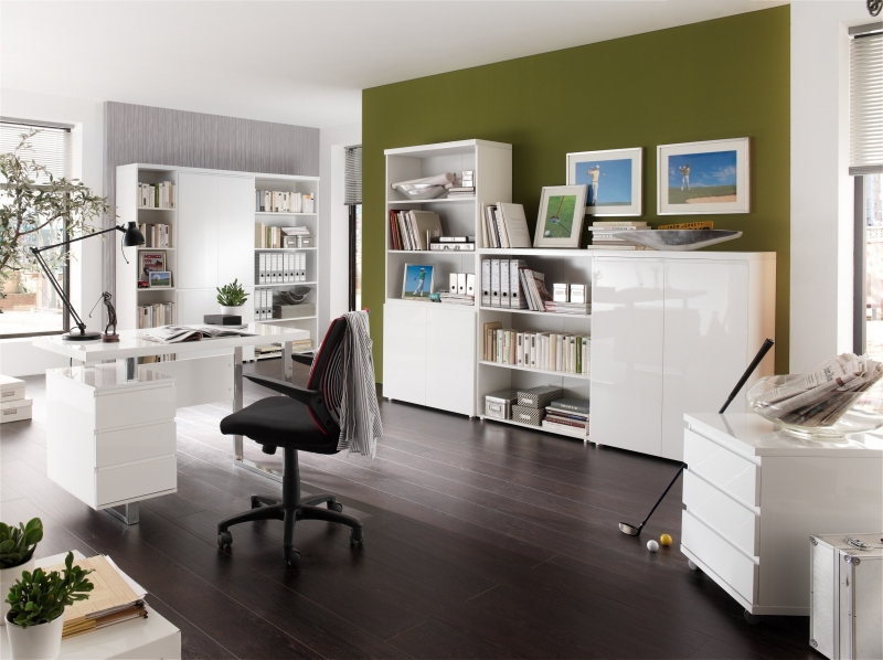 Moderný a kvalitný biely kancelársky nábytok